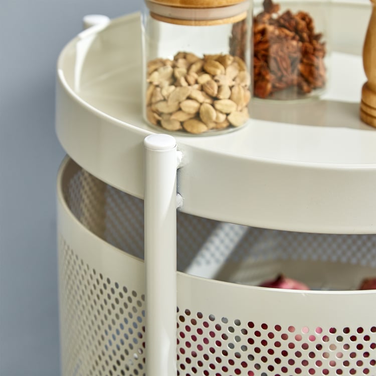 Corsica Tranzit 3-Tier Trolley - White
