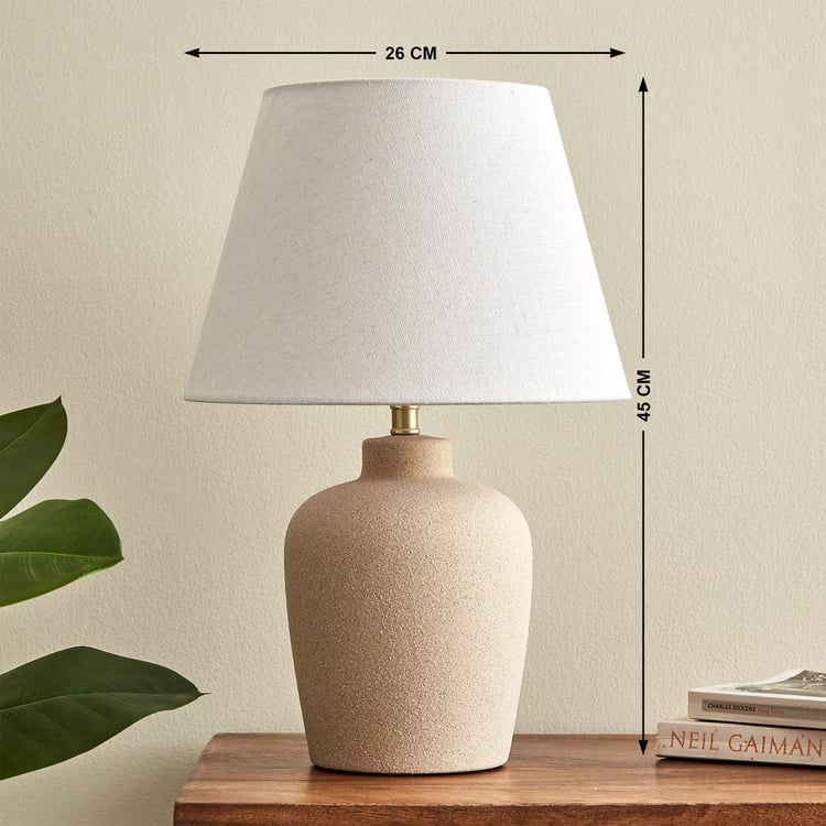 Riviera Dune Ceramic Table Lamp