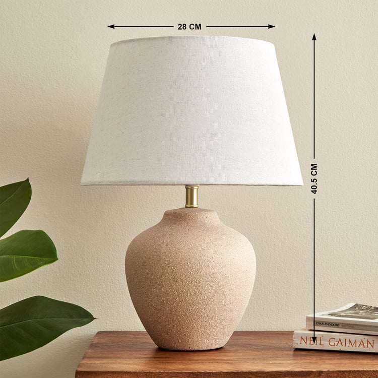 Rivera Dune Ceramic Table Lamp