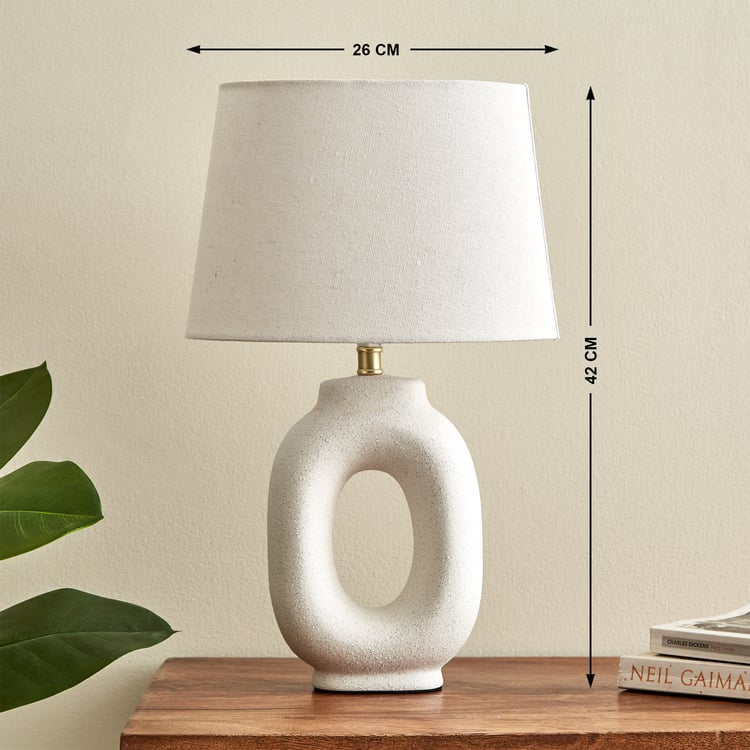 Riviera Dune Ceramic Table Lamp