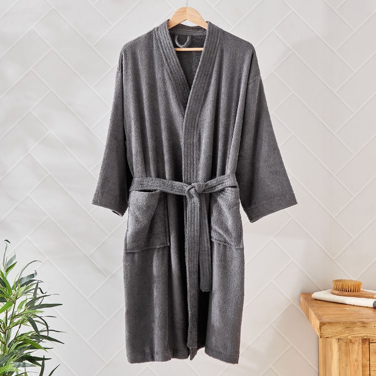 Prospero Terry Cotton Adult Bathrobe - M