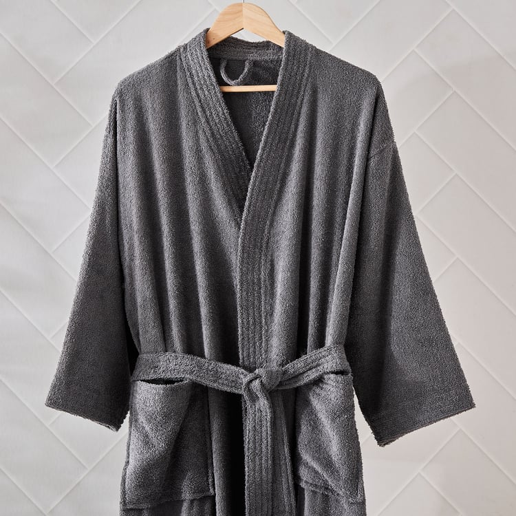 Prospero Terry Cotton Adult Bathrobe - M