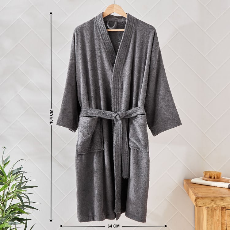 Prospero Terry Cotton Adult Bathrobe - M