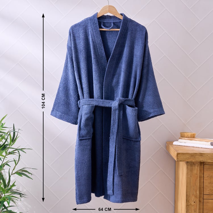 Prospero Terry Cotton Adult Bathrobe - M