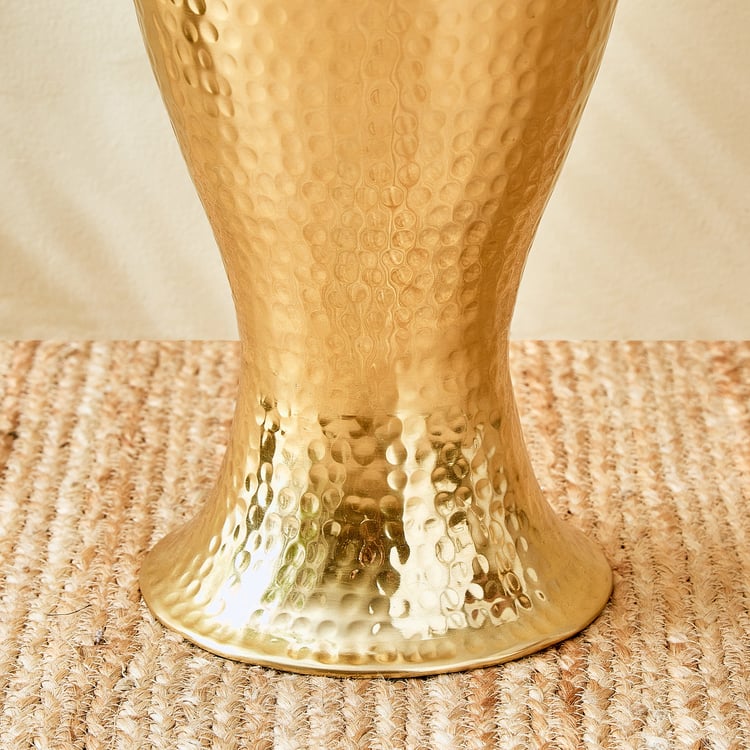 Corsica Colossal Jace Metal Trophy Floor Vase