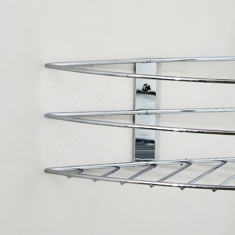 Orion Chester Chrome Set of 2 Metal Corner Shower Caddy