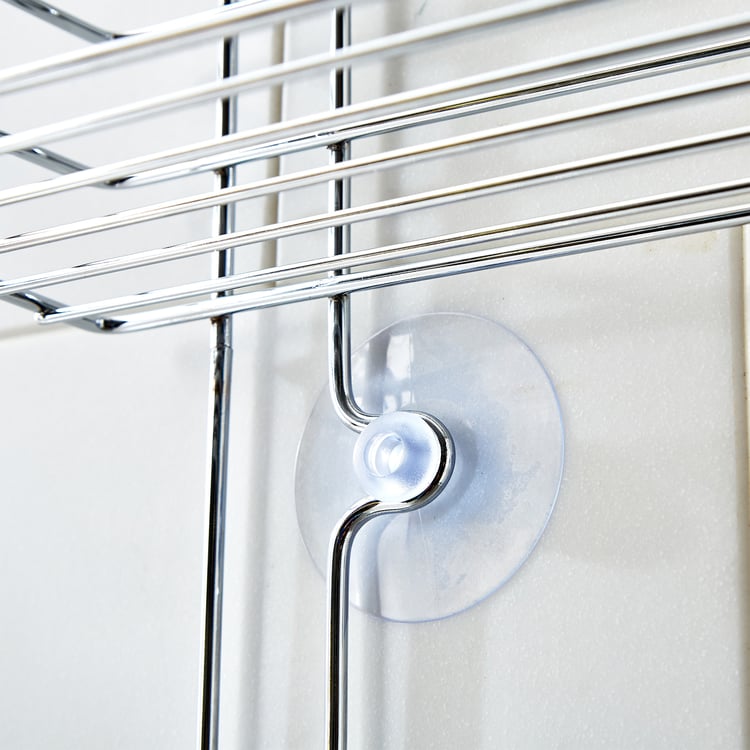 Orion Chester Chrome Metal 2-Tier Shower Caddy