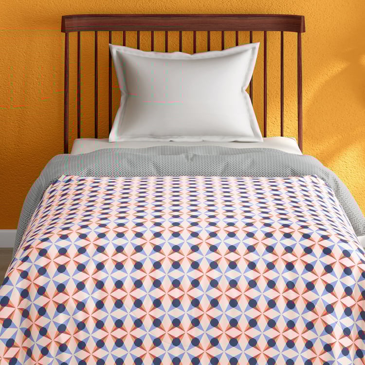 PORTICO Hashtag Printed Single Comforter