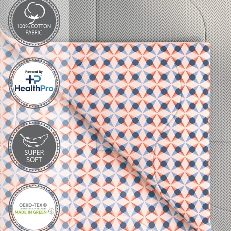 PORTICO Hashtag Printed Single Comforter