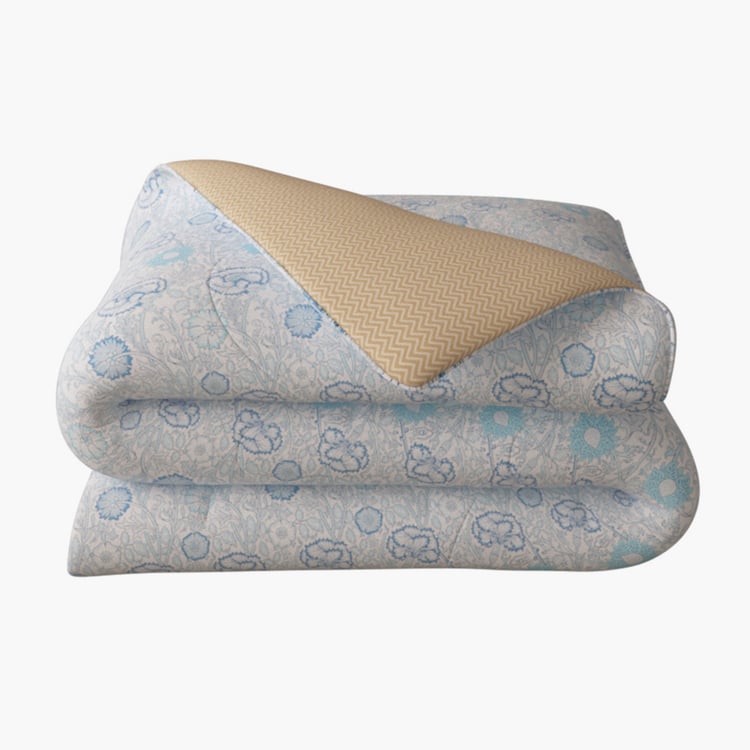 PORTICO Cadence Cotton 4Pcs Printed Double Bed-In-A-Bag Set