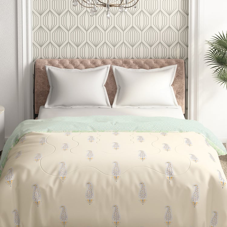 PORTICO Shalimar Cotton Printed Double Comforter