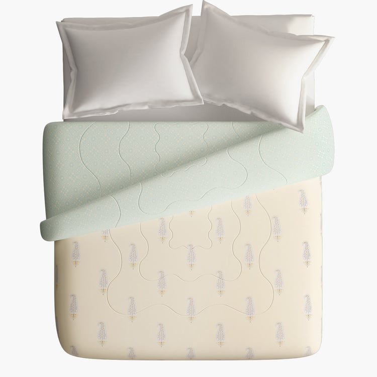 PORTICO Shalimar Cotton Printed Double Comforter