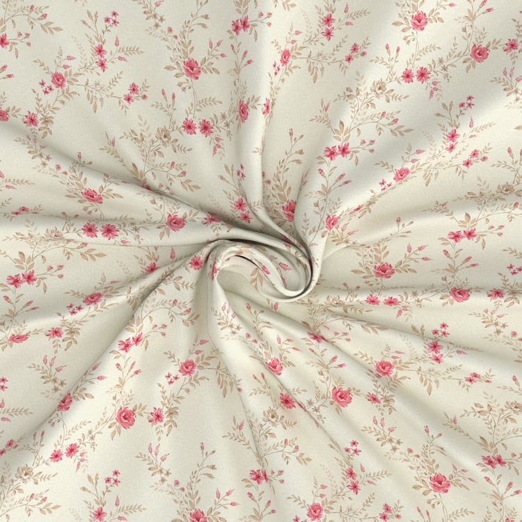 PORTICO Garden Of Eden Cotton 300TC Printed 3Pcs Super King Bedsheet Set