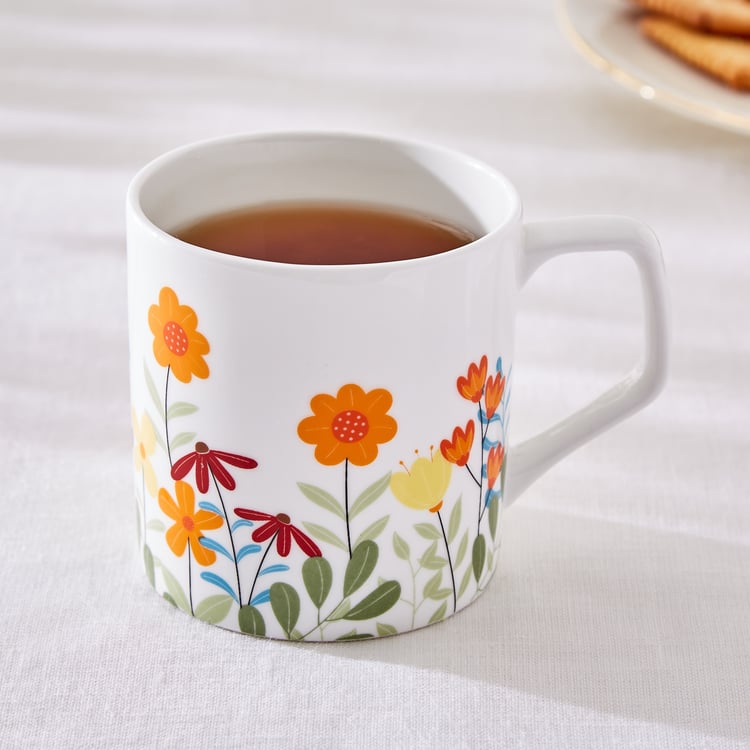 Corsica Barrett Bone China Floral Print Mug - 230ml