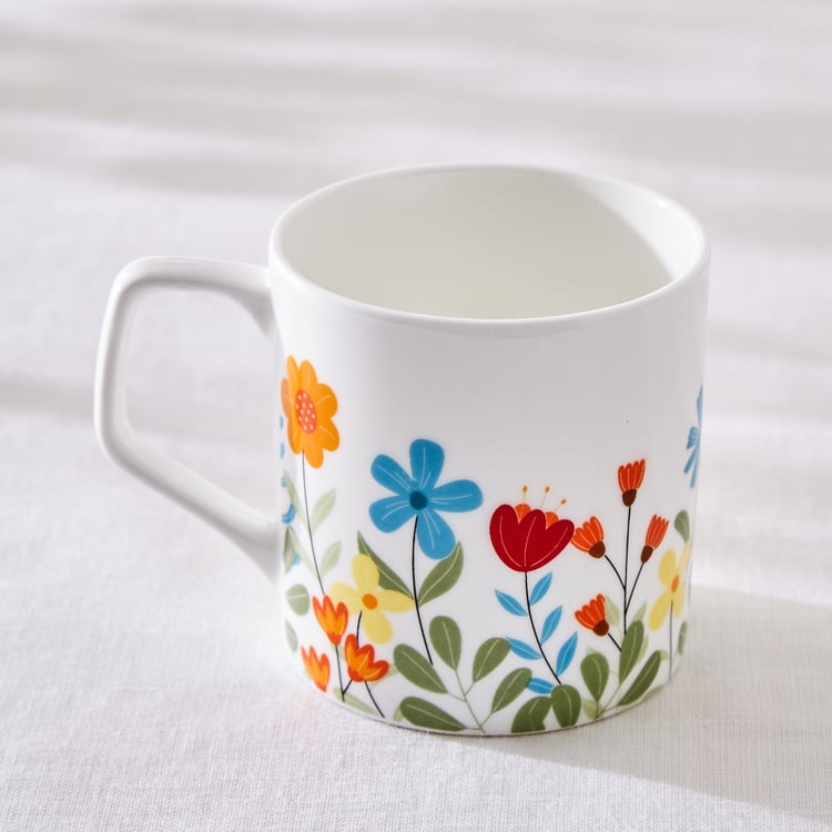 Corsica Barrett Bone China Floral Print Mug - 230ml