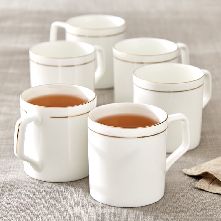 Corsica Bertina  Bone China Mugs - 230ml