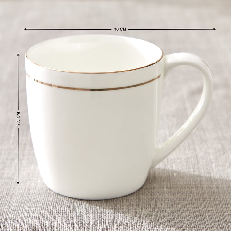 Corsica Bertina Bone China Printed Mug - 240ml