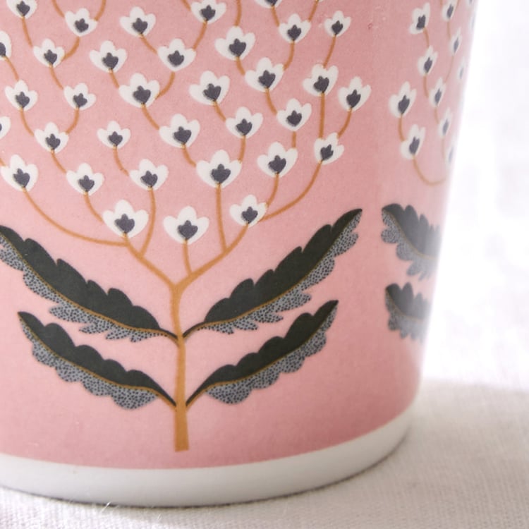 Corsica Jurgen Set of 6 Bone China Printed Mugs - 140ml