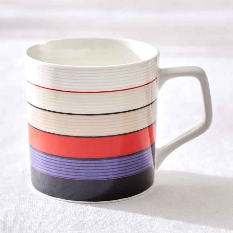 Corsica Jurgen Set of 6 Bone China Printed Mugs -  230ml