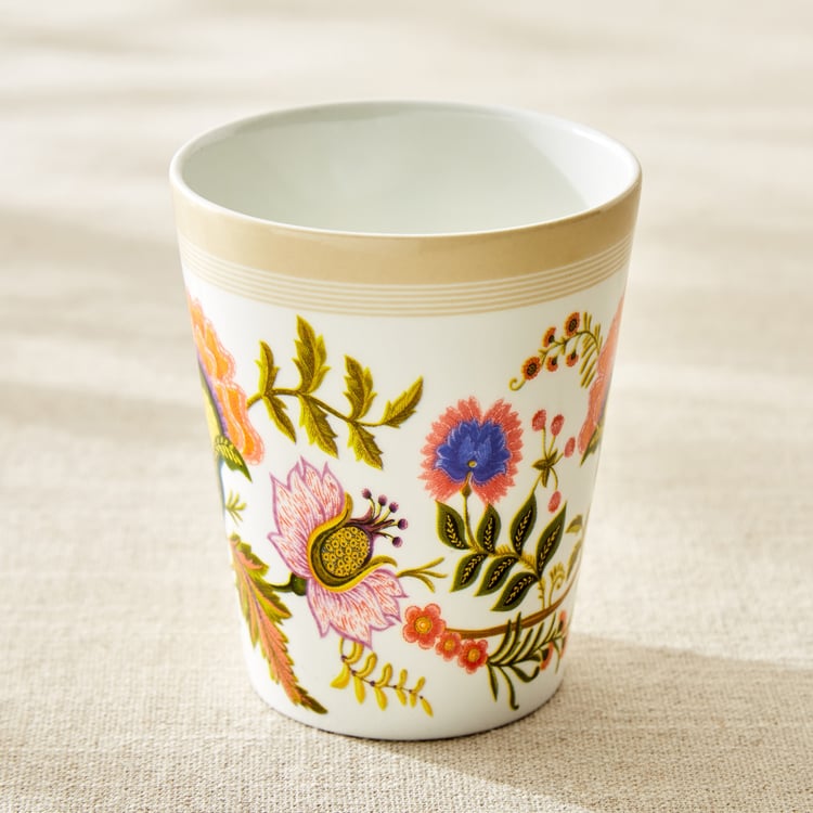Corsica Marlene Bone China Floral Print Coffee Mug - 340ml