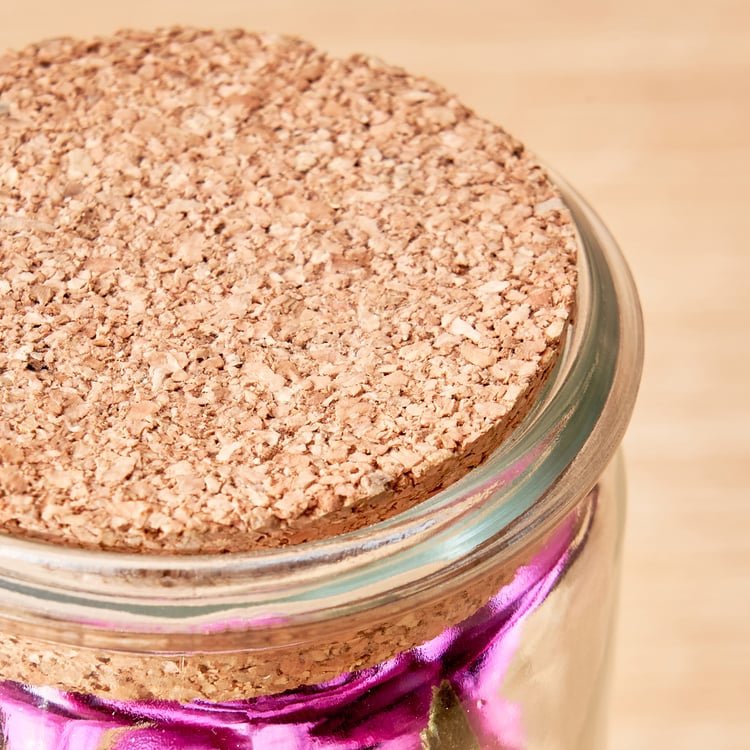 Corsica Axel Dried Flower Arrangement in Glass Jar