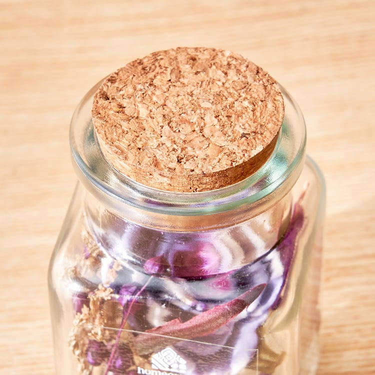 Corsica Axel Dried Flower Arrangement in Glass Jar