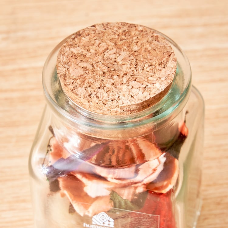 Corsica Axel Dried Flower Arrangement in Glass Jar