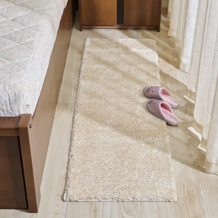 Colour Refresh Thin and Thick Woven Bedside Runner - 150x50cm