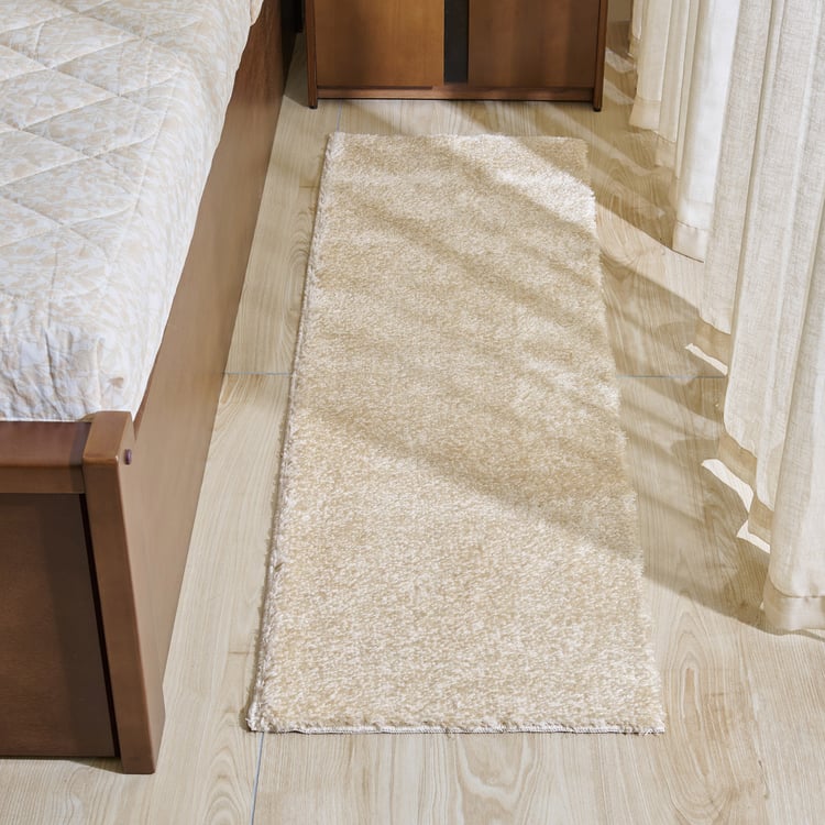Colour Refresh Thin and Thick Woven Bedside Runner - 150x50cm