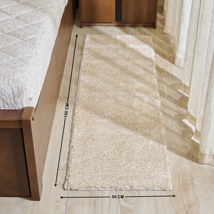 Colour Refresh Thin and Thick Woven Bedside Runner - 150x50cm