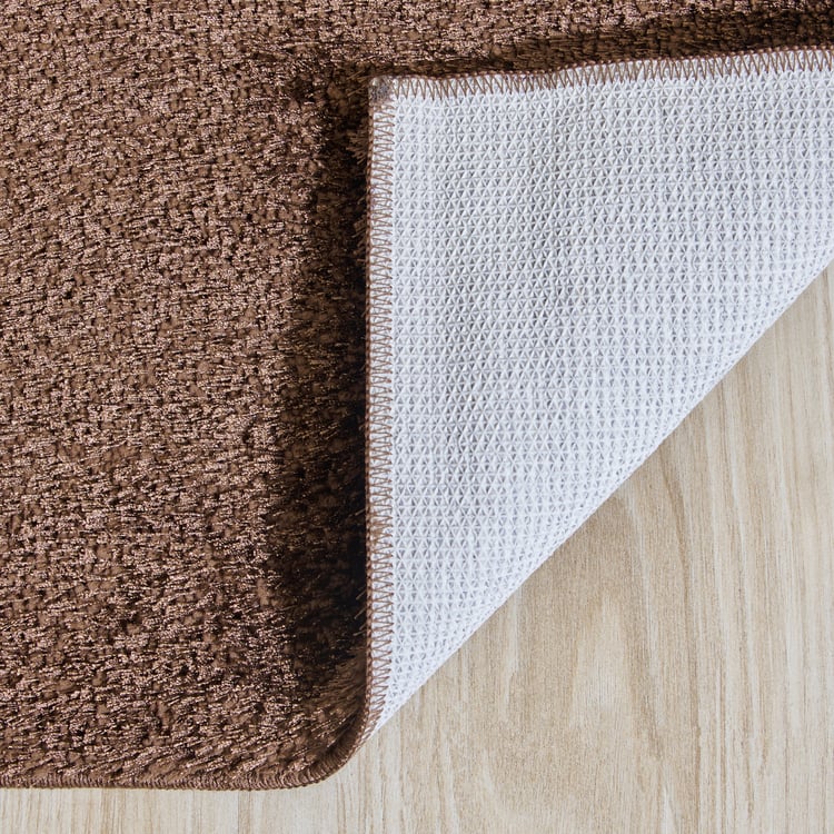 Colour Refresh Thin and Thick Woven Bedside Runner - 150x50cm