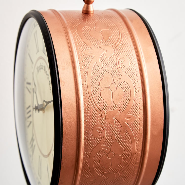 Casablanca King's Cross Metal Hanging Clock - 32cm
