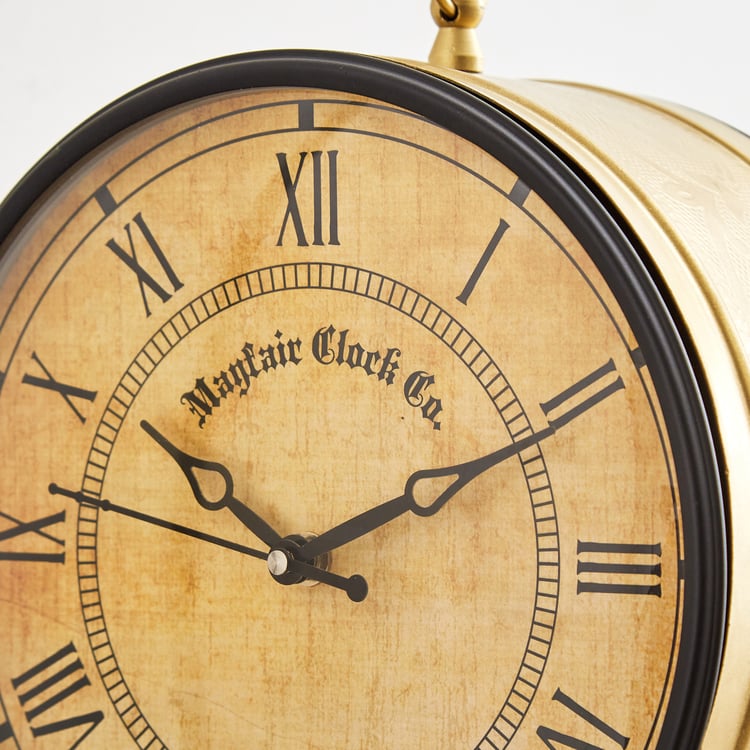 Casablanca King's Cross Metal Hanging Clock - 32cm