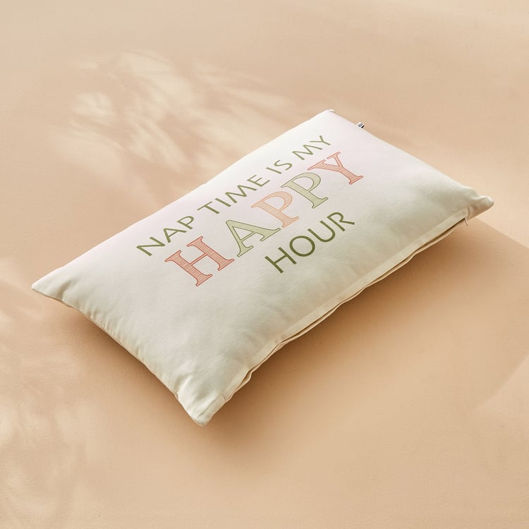 Spinel Happy Hour Printed Filled Cushion - 50x30cm