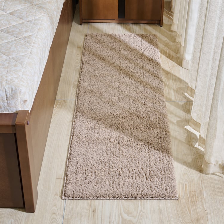 Colour Refresh Soft Moss Tufted Bedside Runner - 150x50cm