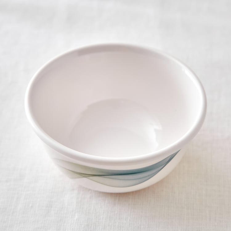 Meadows Theme Melamine Swirl Print Veg Bowl - 250ml