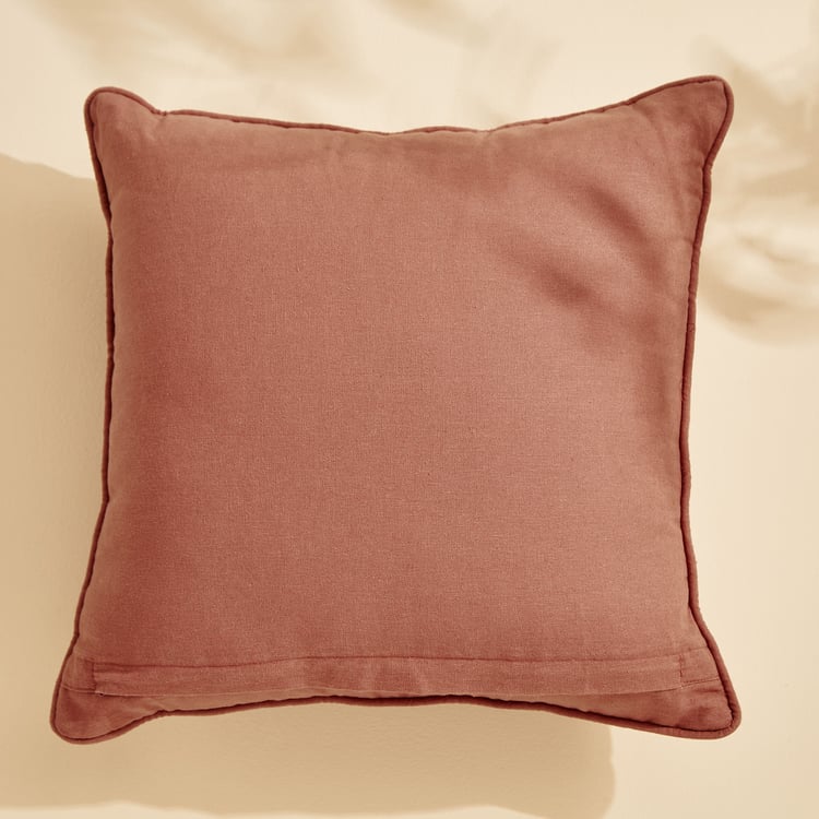 Nora Adelia Printed Filled Cushion - 40x40cm