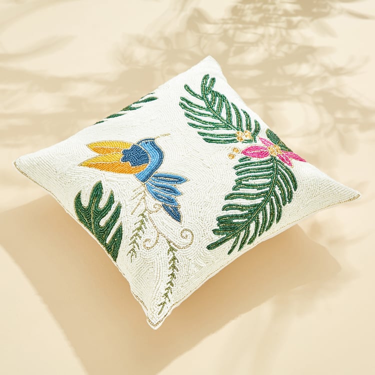 Corsica Moksha Beaded Cushion Cover - 40x40cm