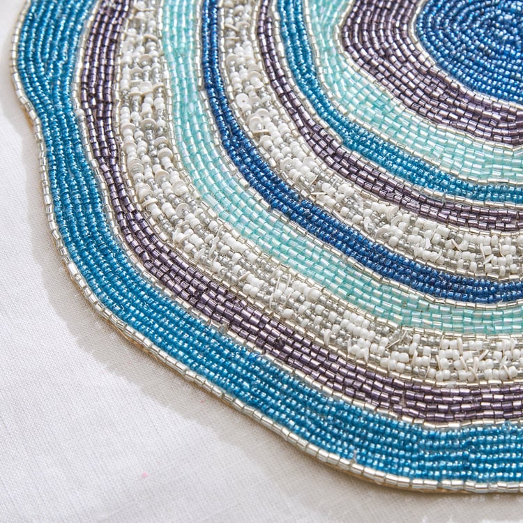 Corsica Moksha Ameba Beaded Placemat