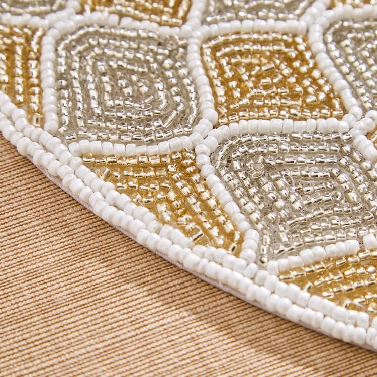 Corsica Moksha Fractal Beaded Placemat