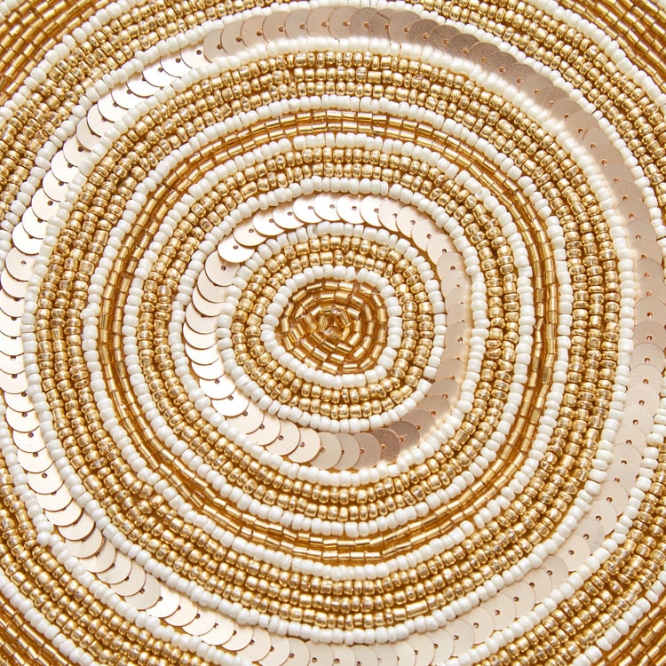 Corsica Moksha Beaded Table Runner