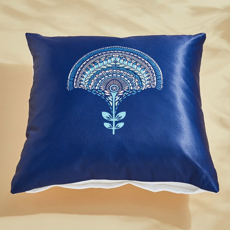 Corsica Bela Damascus Set of 3 Printed Cushion Covers - 40x40cm