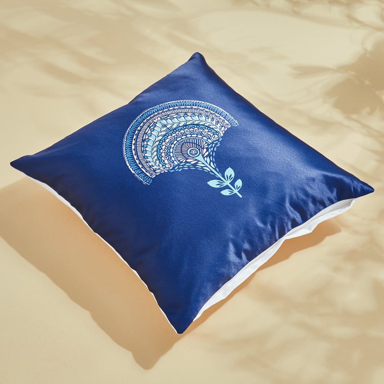 Corsica Bela Damascus Set of 3 Printed Cushion Covers - 40x40cm