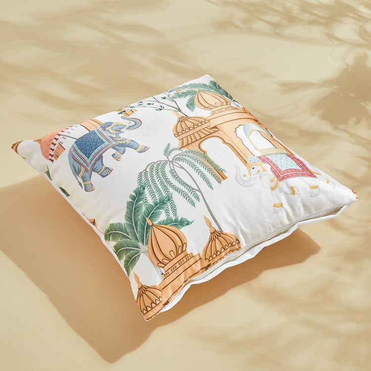 Corsica Bela Tusker Set of 3 Printed Cushion Covers - 40x40cm