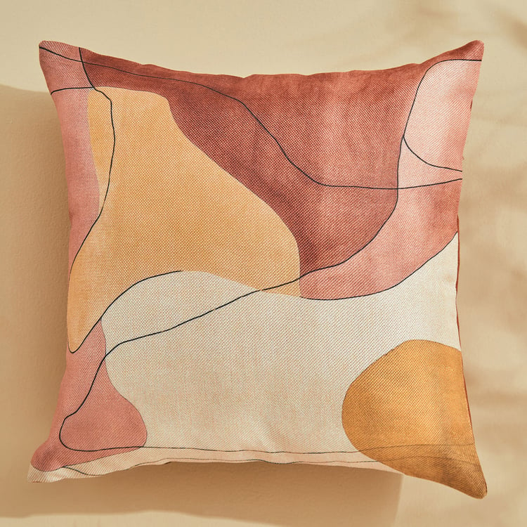 Corsica Ecstasy Homespun Set of 5 Printed Cushion Covers - 40x40cm