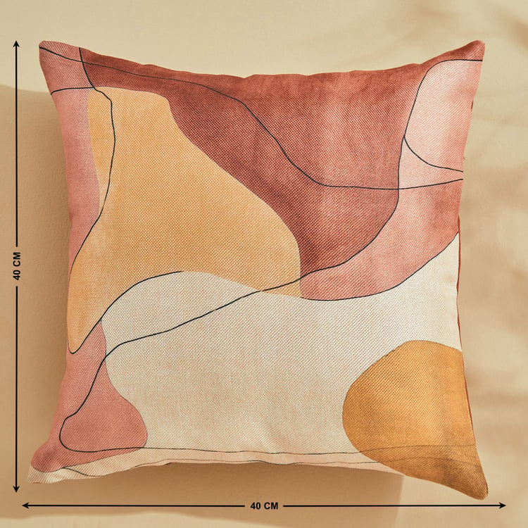 Corsica Ecstasy Homespun Set of 5 Printed Cushion Covers - 40x40cm