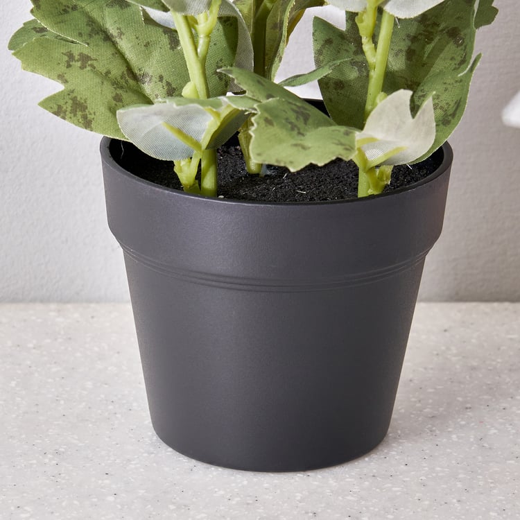 Corsica Artificial Rose Plant in Pot