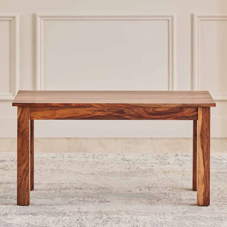 Adana Grand Sheesham Wood Dining Bench - Brown