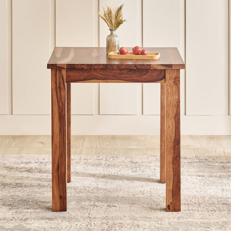 Adana Grand Sheesham Wood 2-Seater Dining Table - Brown
