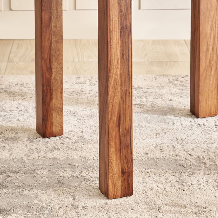 Adana Grand Sheesham Wood 2-Seater Dining Table - Brown